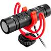 Rigwig Boy MM1 Pro - Microfono a condensatore a doppia capsula per fotocamera, iPhone, Android, smartphone, tablet, videocamera, PC, registrazione per 2 persone