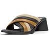 Camper Kiara Sandal K201502, Sandalo con tacco Donna, Multicolore 003, 40 EU