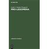 Guido J. Vanden Wyngaerd PRO-legomena (Copertina rigida) Linguistic Models