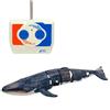 ColorBaby 47671 Racing Boat Balena radiocomandata, 20 x 9 x 3,5 cm, Telecomando, 6 direzioni, Frequenza 27 MHz, Portata 5-6 m, Giocattoli radiocomandati, Animali giocattolo realistici, +4 anni
