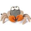Sigikid 43213 Beasts by KUSCHELIERE CON PERSONALITÀ Peluche, Grigio/Beige/Arancione/Cancro
