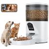 Wiby Distributore Automatico Cibo 6L per Gatti e Cani con Telecamera 1080p, Audio Bidirezionale, Visione Notturna, App Wi-Fi 2,4GHz, Porzioni Programmabili, Ciotola Inox Rimovibile