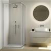 Parama Box doccia 75x75 cm scorrevole vetro 6mm trasparente con trattamento anticalcare h195cm scorrevole | Aruba