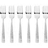 SAMBONET - Cortina Posate 6 Forchette Dolce Dessert Acciaio Inox
