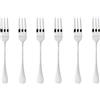 SAMBONET - Bloom Forchette Forchettine Dolce Set 6 Pezzi Posate Acciaio Inox
