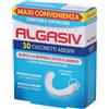 COMBE ITALIA Srl Algasiv Cuscinetti Adesivi Dentiera Inferiore 30 Pezzi - Tenuta Sicura e Comfort Gengive