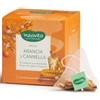 HP ITALIA Srl Neavita Arancia e Cannella Infuso di Frutta, 15 FiltroScrigno, Agrumi e Spezie, Senza Caffeina, Infuso Caldo e Comfortante