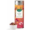 HP ITALIA Srl Neavita Tisana Pensieri Felici Silver Tin 90g, Infuso con Melagrana e Kombucha, Tisana Rigenerante, Tè Frutti Rossi