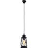 Eglo Leuchten my light Lampadario a sospensione Bradford lanterna nero opaco in stile marino 1XE27 49213/20