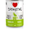 Disugual Adult Quaglia 400g umido monoproteico cane 6 x 400g