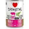 Disugual Adult Maiale e Piselli 400g umido monoproteico cane 6 x 400g