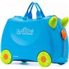Trunki Valigia Cavalcabile per Bambini - Trolley Bambini Bagaglio a Mano - Valigia Cavalcabile Terrance (Blu)