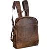 STILORD 'Marco' Zaino pelle da uomo porta computer 13,3 pollici Zaino da lavoro università ufficio grande per A4 in vera pelle casual vintage, Colore:colorado - marrone