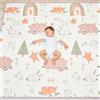 SUPERBE BEBE Tappeto Gioco Bambini Pieghevole 150x180x1cm Palestrina Neonato Montessori Reversibile Non Tossico E Impermeabile In Schiuma Per Bimbi. Palestra Neonati - Tappeto Tummy Time Neonati - Regalo Bambino