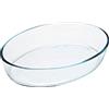 PYREX - ESSENTIALS - Plat a four ovale en verre 35*24 cm