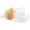 Tescoma 900641 Scola Stoviglie Doppio, Plastica, Bianco, 44.5x2.5x31.8 cm