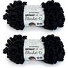 Bernat Alize Blanket - Filati, confezione da 2, colore: nero 2