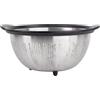 MasterPRO - Set di 3 setacci e scolapasta - Confezione da 3 colini per cucina - Colino in acciaio inox - Colino a rete fine per pasta, riso e frutta
