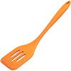 Fackelmann Paletta fritti forata in silicone, 29 x 7 x 1,5 cm, Soft Collection, (colore: nero o arancione), quantità: 1 pezzo.