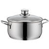 WMF Diadem Plus 730216040 Tegame 20 cm Con coperchio a incastro in vetro
