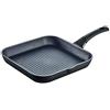 Berndes Balance Induction Enduro Grillpfanne 28x28 Bistecchiera 28 cm, Alluminio Forgiato, Nero