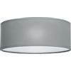 Smartwares Plafoniera Ranex 6000.539 Mia - 30 cm - Grigio, metallo;metallo/tessuto/plastica