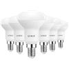 LVWIT Lampadine LED Riflettore R50 Attacco E14, 7.2W Equivalente a 60W, Luce Bianca Calda 2700K, Flusso Luminoso 806LM, Risparmio Energetico, Non Dimmerabile, Pacco da 6 Unità
