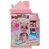 Grandi Giochi - Fuzzikins I Colora Cuccioli CASETTE, Casa Dolce Casa, cuccioli da colorare, lavare e ricolorare - FUZ00001