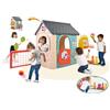 FEBER - Casual 6 Activities House, Casa con 6 Attività di Gioco, Accessori Inclusi per i Giochi, Colori Resistenti alla Luce Solare, Facile Montaggio, Da 3 Anni, Famosa (FEH23000)