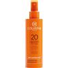 Collistar Latte Spray Abbronzante Idratante SPF20 200ml - Latte solare corpo media prot.