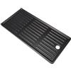 Charbroil Char-Broil Piastra per grill a 3 fornelli, Metallo, Nero, Rettangolare