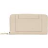 Calvin Klein Portafoglio Donna Zip Around Grande, Avorio (Doeskin), Taglia Unica