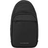 Tommy Hilfiger Uomo Borsa a Tracolla Repreve Sling Bag, Nero (Black), Taglia Unica