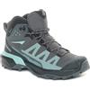 Salomon Scarpa da Trekking Donna Salomon X Ultra 360 Mid Goretex Grigio Azzurro