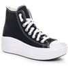 Converse Chuck Taylor All Star Move Donna Nero Bianco