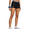 Under Armour Shorts HeatGear Donna Nero