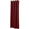 WOLTU Tenda Oscurante Opaca Termica Isolante per Finestre Soggiorno Tenda da Sole con Occhielli in Metallo Inossidabile per Camera da Letto 1 Pannello Bordeaux 135x225 cm