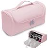 Linpr Custodia da Viaggio Impermeabile Compatibile con Dyson Airwrap, Rosa | Organizer Portatile con Gancio per Supersonic/Arricciacapelli, Accessori e Styler - Borsa Multitasche Protettiva