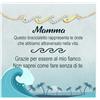 Bramart - Bracciale Donna Mamma Argento 925 - Onde del Mare Placcato Oro - Regalo Elegante Compleanno Natale - Cofanetto con Dedica - Oro, Grande, Argento Sterling