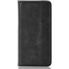 BORYA Cover per Xiaomi Redmi Note 13 Pro+ Plus 5G, Premium PU Pelle+TPU Antiurto Silicone Folio Flip Custodia, Portafoglio Supporto Slot Schede Magnetica Chiusura Blocco RFID, Nero