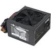 MYKA Alimentatore per PC MYKA 600W, Ventola da 12 cm, 4 Porte SATA, 2 Connettori Molex, 1 Connettore PCI-E