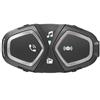 INTERPHONE Connect HD - Interfono per casco da moto, stereo, alta fedeltà, 40 mm, pilota, distanza 300 m, autonomia 12 ore, radio, GPS, TFT, impermeabile IPX67