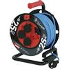 EMOS Avvolgicavo, resistente al gelo e alla rottura, lunghezza cavo 25 metri, standard FRENCH