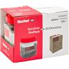 Fischer 480x Tasselli SX 5x25 con Vite, Pack con Barattolo + ECOricarica