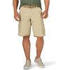 Lee Salopette New Belted Wyoming Cargo Short Pantaloni Uomo, Plaid Nero Clifton, W32