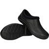 FUZZIO Zoccoli leggeri da donna, comodi zoccoli da uomo, scarpe da giardino da uomo, imbottite, scarpe da giardino da donna foderate, scarpe da giardino chiuse, Nero , 40 EU