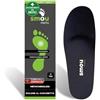 SMOU Solette Metatarsalgia SMOU Meta - Sollievo per Neuroma di Morton e Dolore all'Avampiede - Con Cuscinetti Metatarsali e Memory Foam - Ammortizzazione e Comfort - Uomo Donna Uso Quotidiano