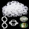 RCYHCY 200 Pezzi Clip per Piante da Giardino, Clip di Supporto per Piante, Clip per Pomodori Riutilizzabile, Plastica Clip per Piante Rampicanti per Innesti Giardinaggio, Pomodoro Verdure Clip