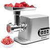 Duronic MG301 tritacarne in acciaio inox 3000 W - Accessori per carne macinata, salsicce, kibbed. Ideale per creare piatti a base di carne o verdure (hamburger vegani)