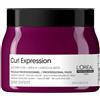 L'Oréal Professionnel Paris L'Oréal Professionnel, Maschera ricca idratante intensiva, capelli ricci crespi, nutre, districante, dona lucentezza e sensazione setosa, riccia espressione, serie expert, 500 ml